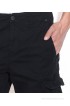 Celio Black Cotton Solid Shorts